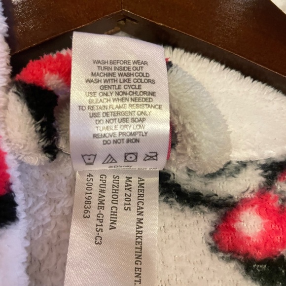 Disney’s Minnie Mouse Girls Robe SZ 8 - Picture 7 of 7